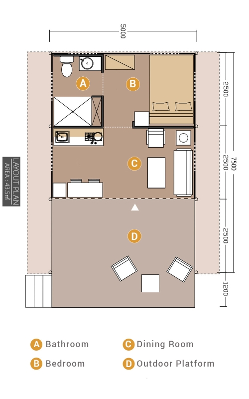 Jungle Safari Tents - Double